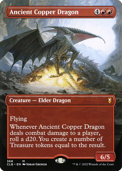 Ancient Copper Dragon — art by Johan Grenier