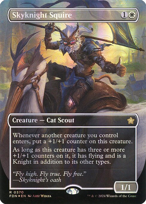 Skyknight Squire — art by Arif Wijaya