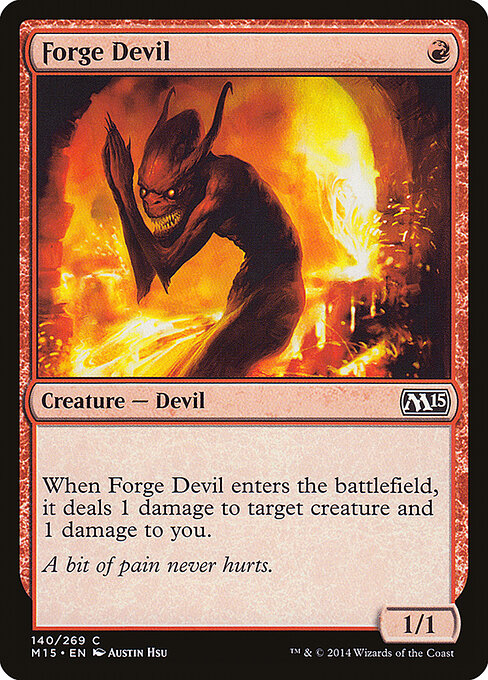 Forge Devil — art by Austin Hsu