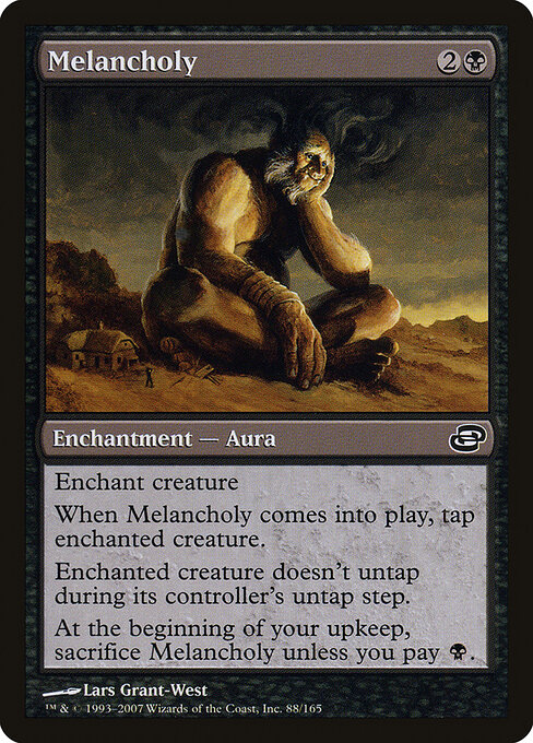Melancholy — art by Lars Grant-West