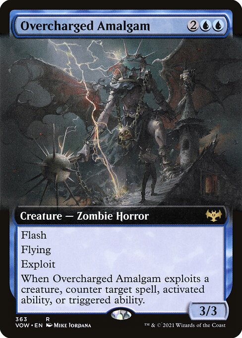 Overcharged Amalgam — art by Mike Jordana