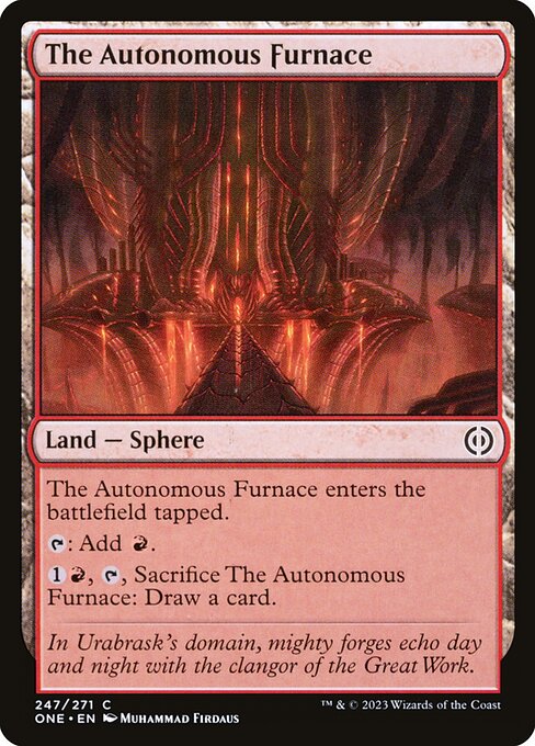The Autonomous Furnace — art by Muhammad Firdaus