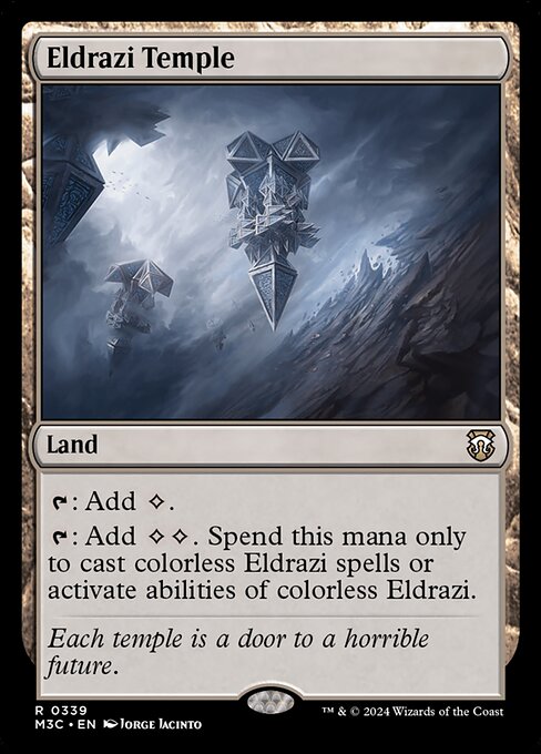 Eldrazi Temple — art by Jorge Jacinto