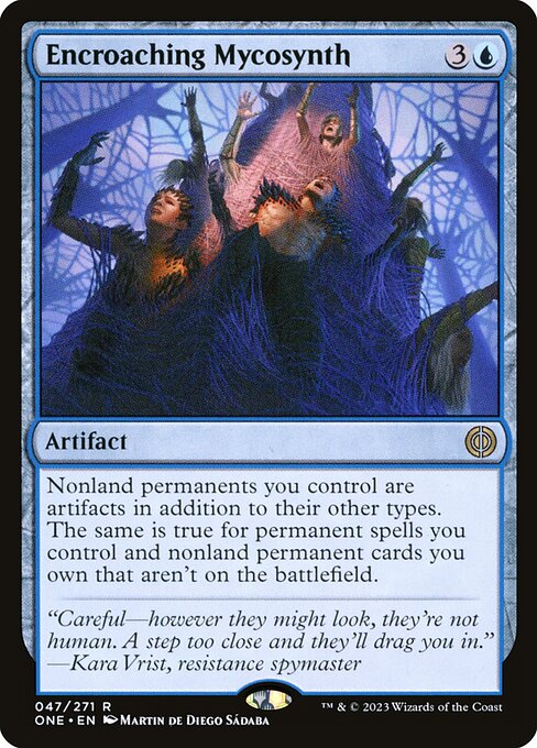 Encroaching Mycosynth — art by Martin de Diego Sádaba