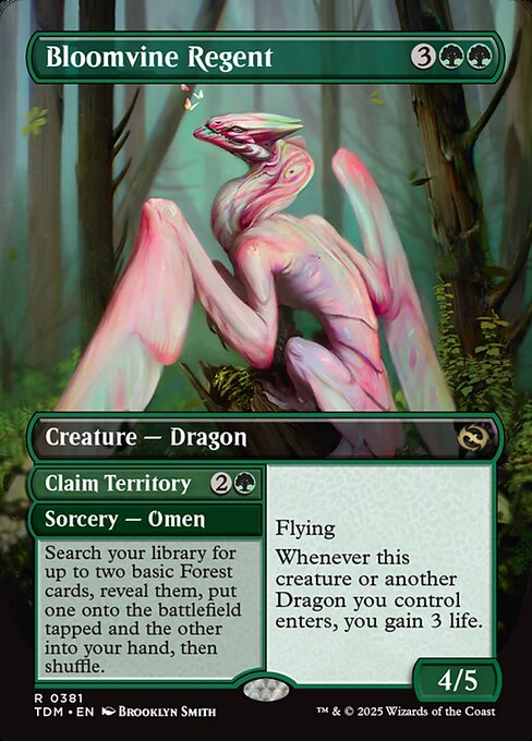 Bloomvine Regent // Claim Territory // Bloomvine Regent — art by Brooklyn Smith