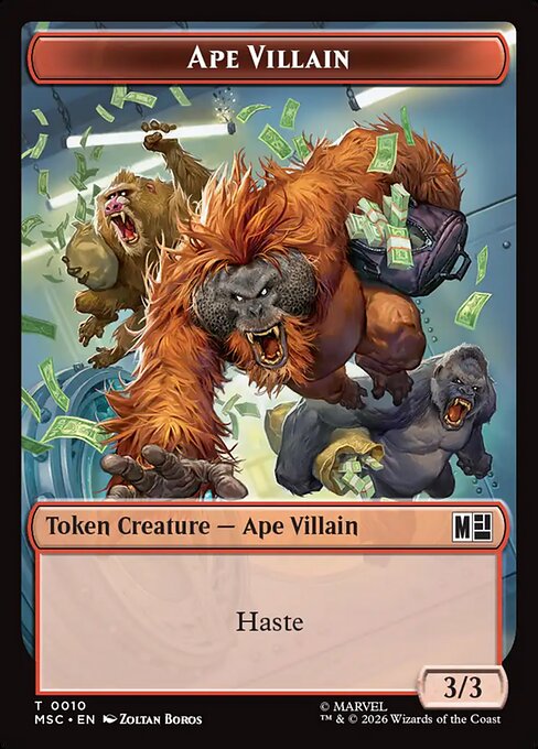 Ape Villain — art by Zoltan Boros