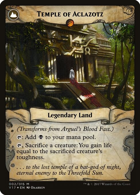 Arguel's Blood Fast // Temple of Aclazotz — art by Daarken