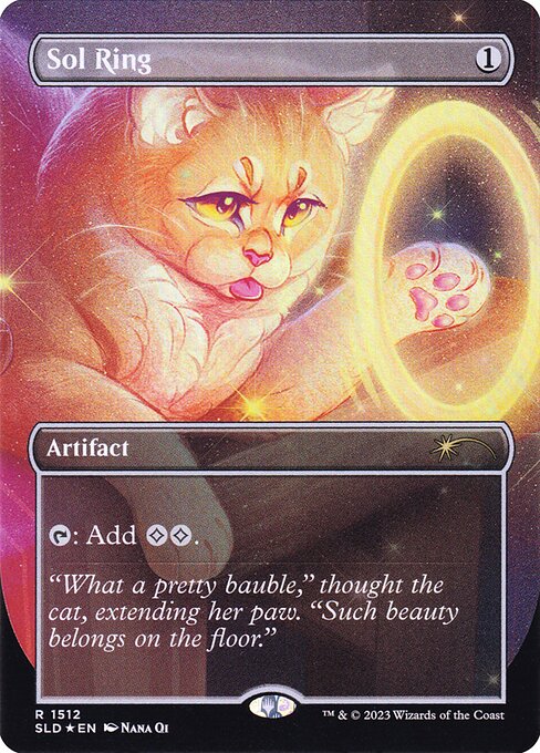 Sol Ring // Sol Ring — art by Nana Qi