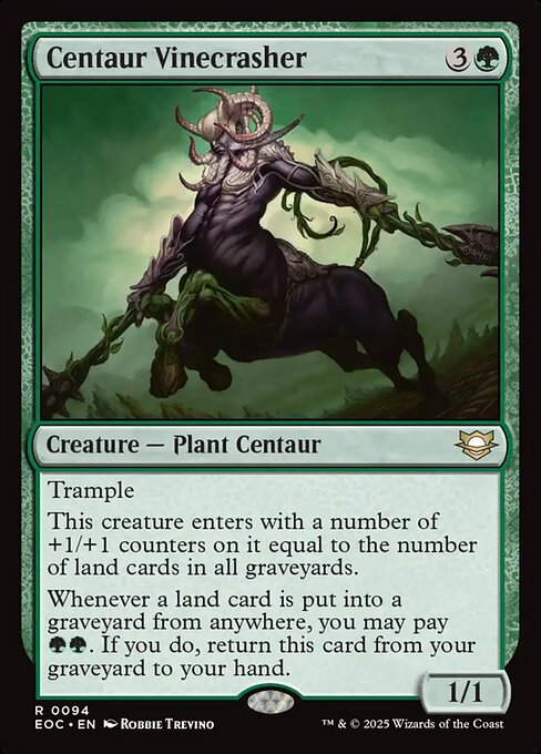 Centaur Vinecrasher — art by Robbie Trevino