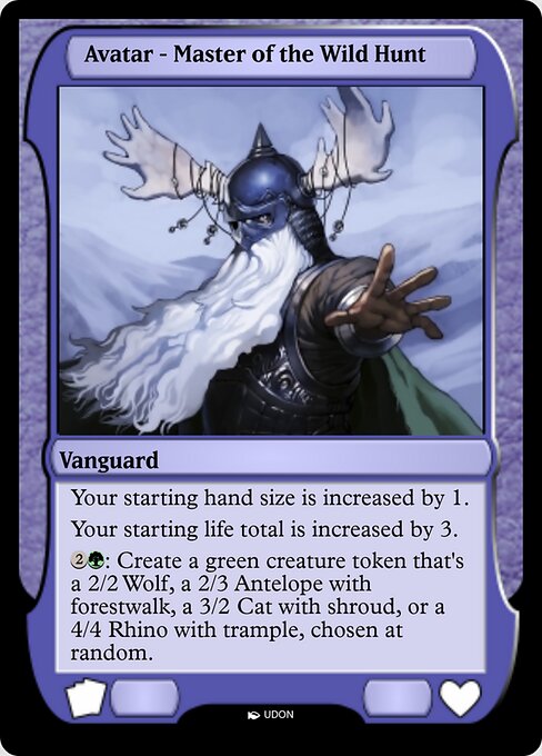 Master of the Wild Hunt Avatar — art by UDON