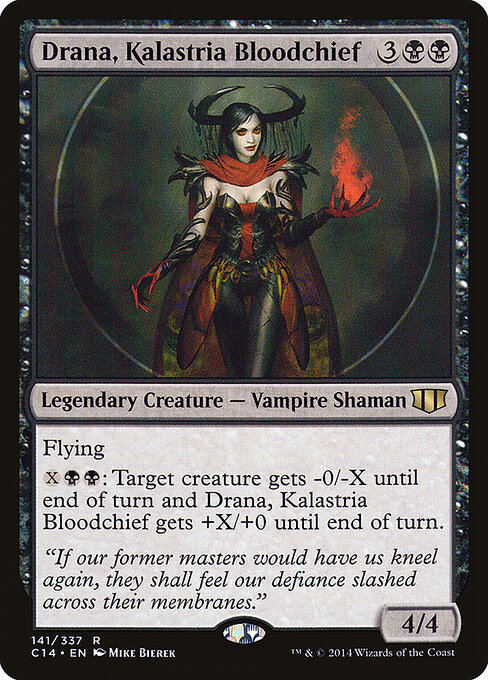 Drana, Kalastria Bloodchief — art by Mike Bierek