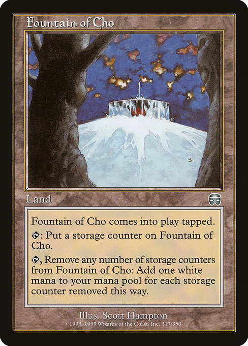 Fountain of Cho — art by Scott Hampton