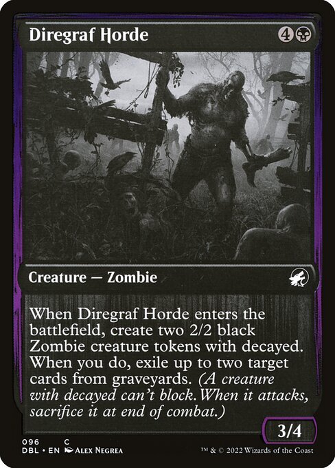 Diregraf Horde — art by Alex Negrea