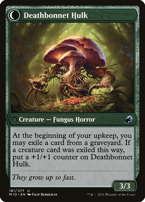 Deathbonnet Sprout // Deathbonnet Hulk — art by Filip Burburan