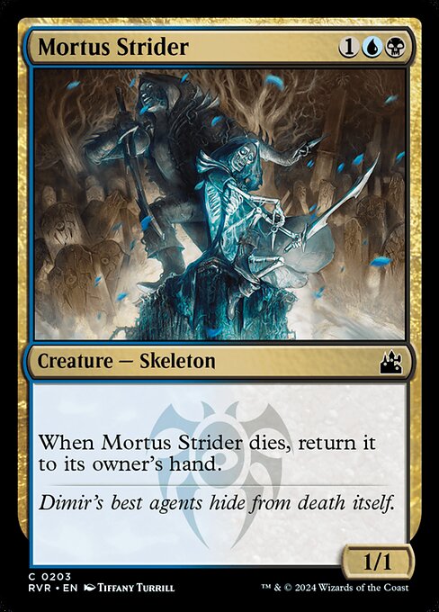 Mortus Strider — art by Tiffany Turrill