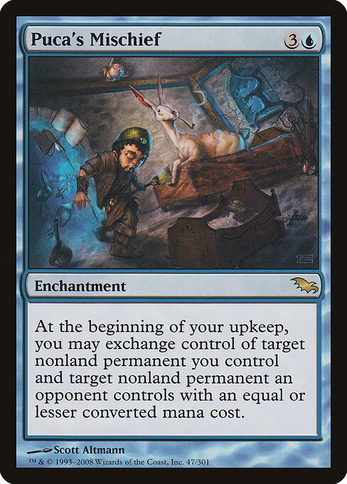 Puca's Mischief — art by Scott Altmann