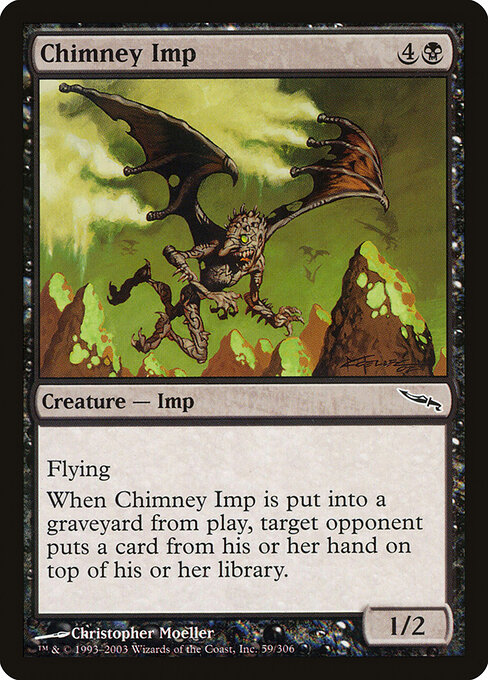Chimney Imp — art by Christopher Moeller