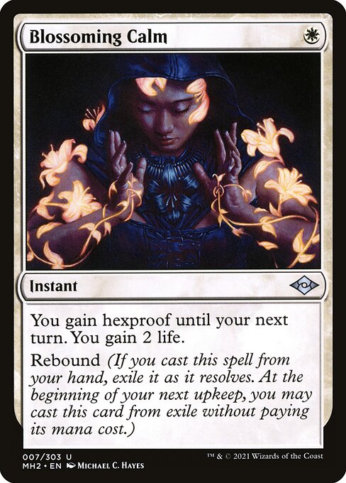 Blossoming Calm — art by Michael C. Hayes
