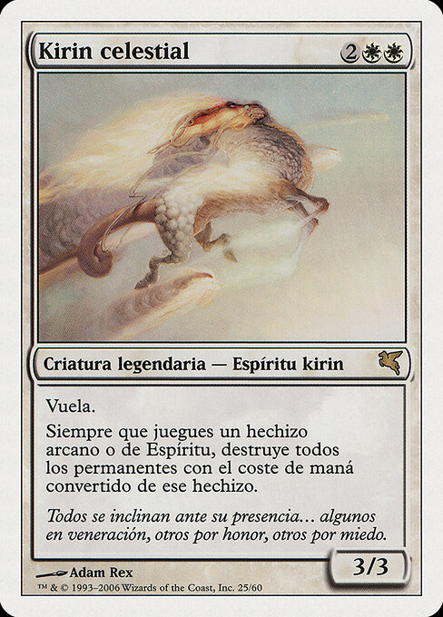 Celestial Kirin — art by Adam Rex