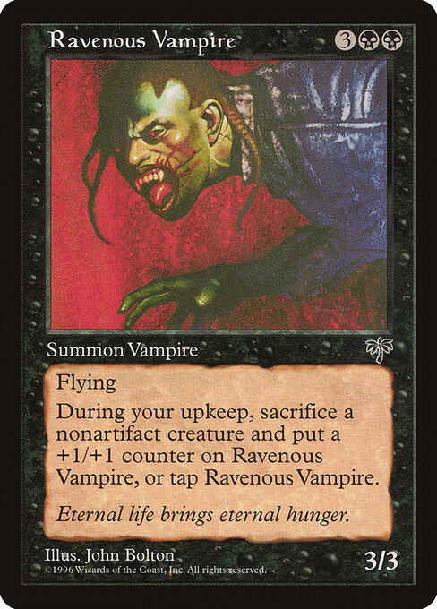 Ravenous Vampire — art by John Bolton
