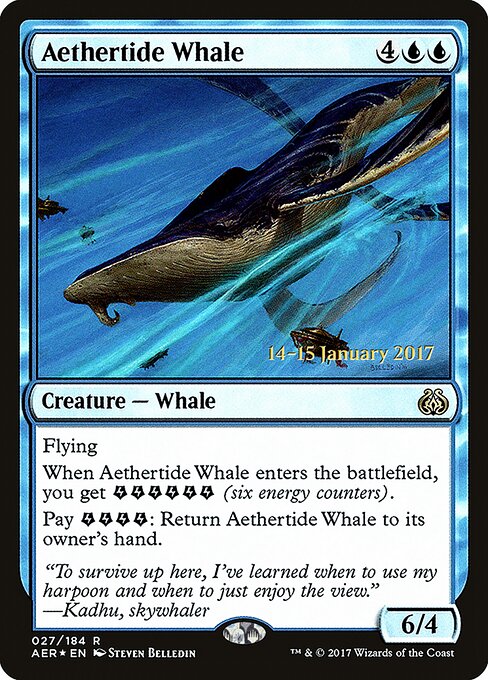 Aethertide Whale — art by Steven Belledin
