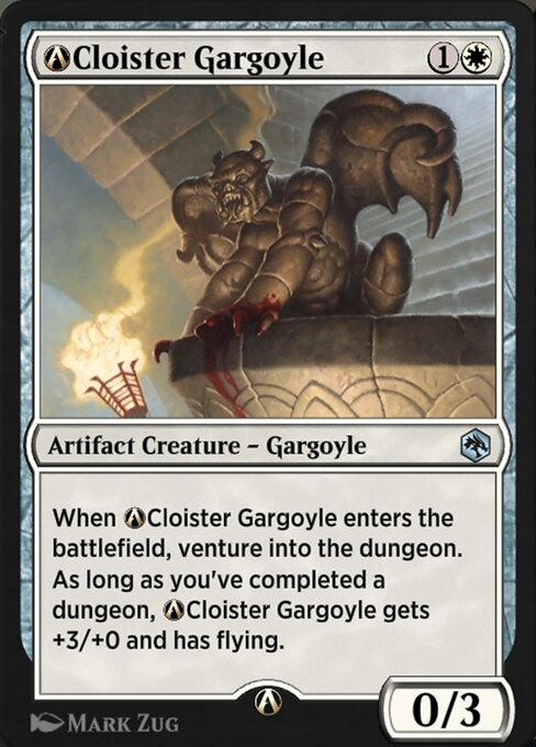 A-Cloister Gargoyle — art by Mark Zug