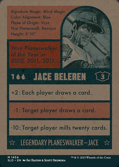 Jace Beleren // Jace Beleren — art by Scott Okumura