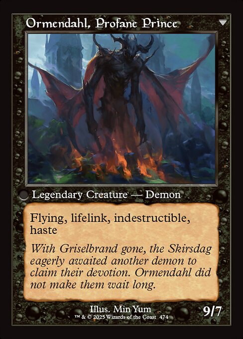 Westvale Abbey // Ormendahl, Profane Prince — art by Min Yum