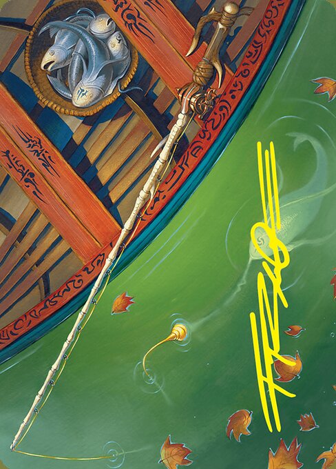 Fishing Pole // Fishing Pole — art by Franz Vohwinkel