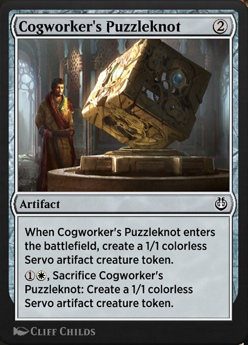 Cogworker's Puzzleknot — art by Cliff Childs