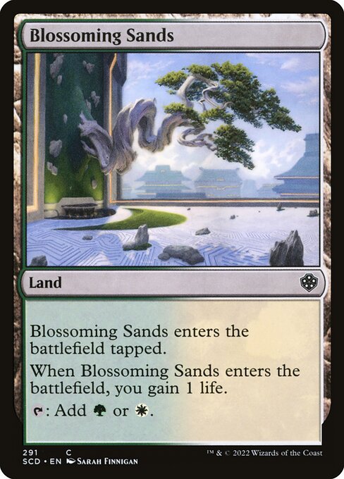 Blossoming Sands — art by Sarah Finnigan