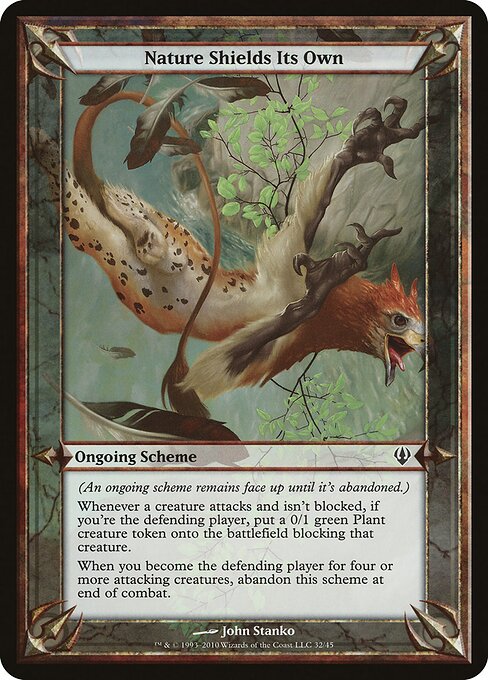 Nature Shields Its Own — art by John Stanko