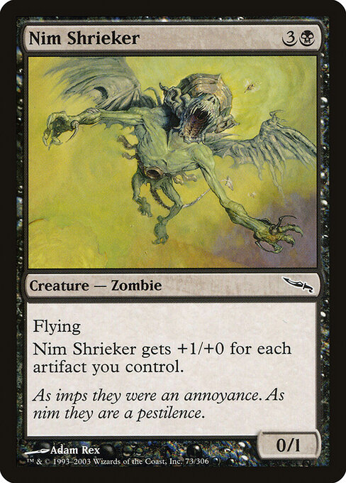 Nim Shrieker — art by Adam Rex