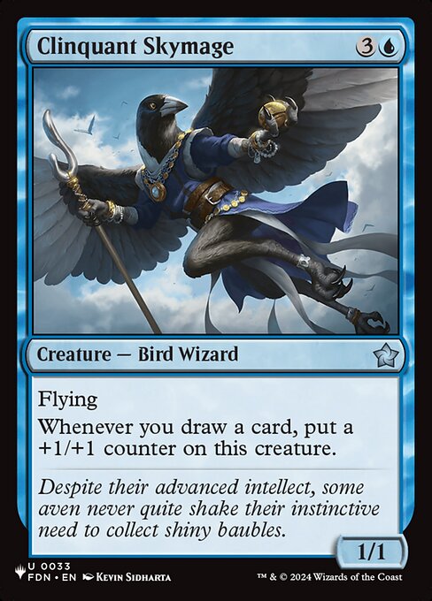 Clinquant Skymage — art by Kevin Sidharta