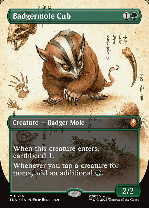 Badgermole Cub — art by Filip Burburan