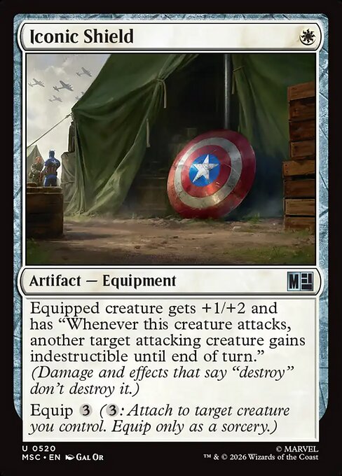 Iconic Shield — art by Gal Or