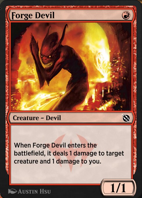 Forge Devil — art by Austin Hsu