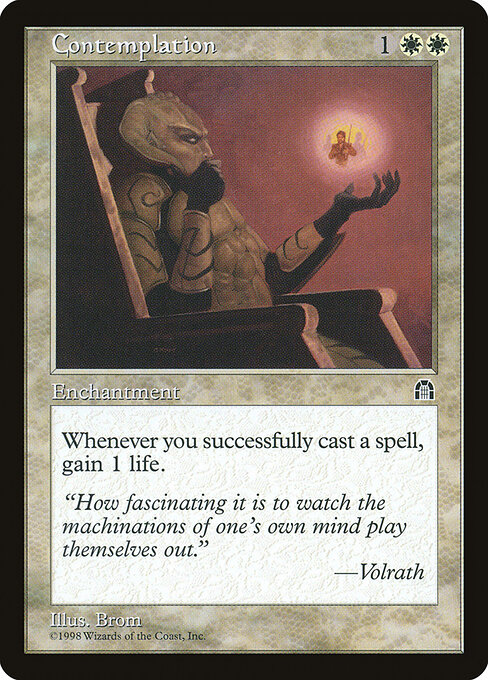 Contemplation — art by Brom