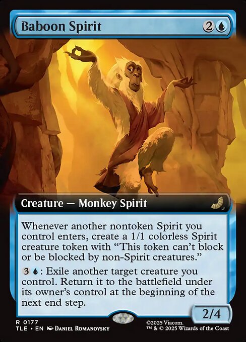 Baboon Spirit — art by Daniel Romanovsky