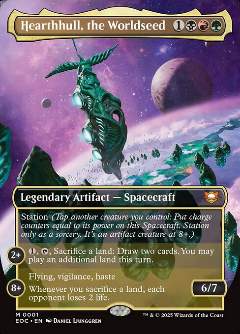 Hearthhull, the Worldseed — art by Daniel Ljunggren