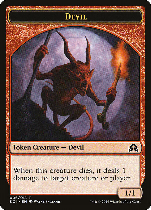 Devil — art by Wayne England