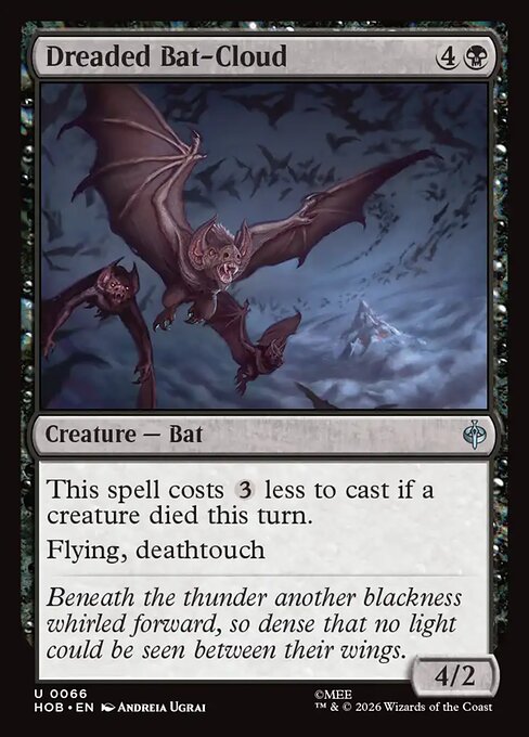Dreaded Bat-Cloud — art by Andreia Ugrai