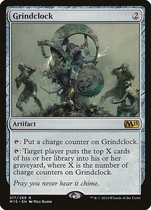Grindclock — art by Nils Hamm