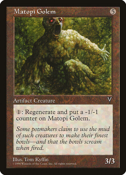 Matopi Golem — art by Tom Kyffin