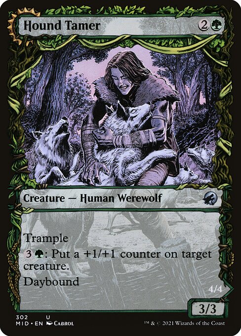 Hound Tamer // Untamed Pup — art by Cabrol