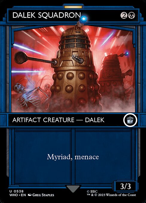 Dalek Squadron — art by Greg Staples