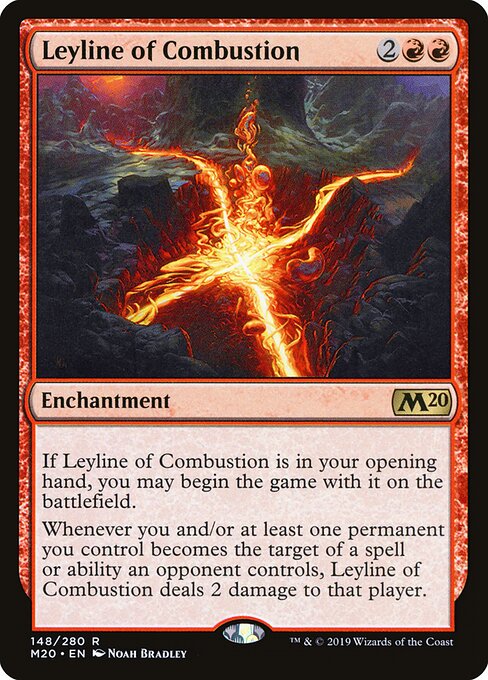 Leyline of Combustion — art by Noah Bradley