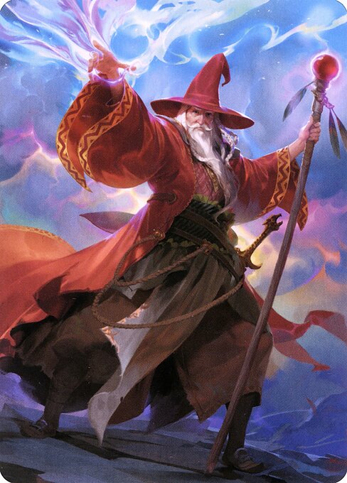 Elminster // Elminster — art by Viktor Titov
