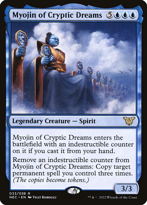 Myojin of Cryptic Dreams — art by Yigit Koroglu