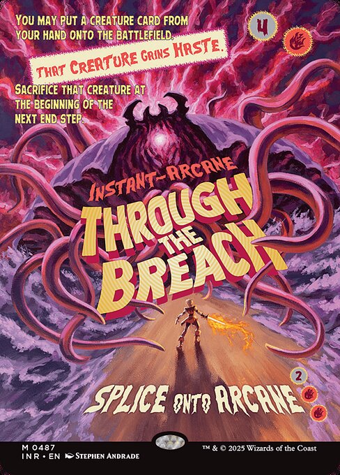 Through the Breach — art by Stephen Andrade